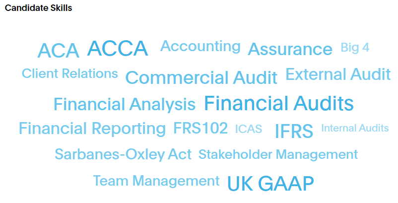 Audit talent skills